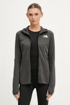 The North Face hanorac cu fermoar si gluga pentru femei imagine