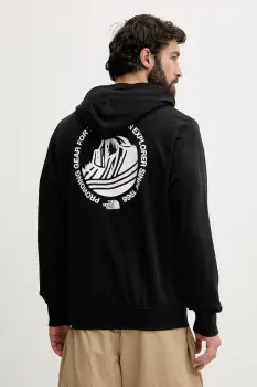 The North Face hanorac cu gluga pentru barbati, din bumbac MONTE imagine