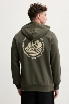 The North Face hanorac cu gluga pentru barbati, din bumbac MONTE imagine