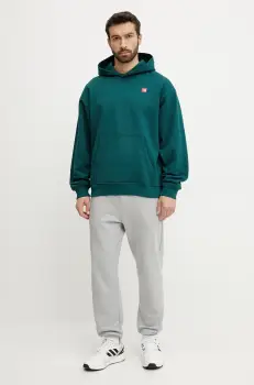 The North Face hanorac de bumbac Axys barbati, culoarea verde, cu gluga, cu imprimeu, NF0A8C1Q6GI1 imagine