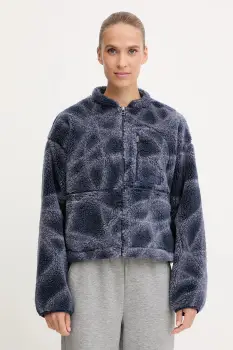 The North Face hanorac fleece Extreme Pile culoarea bleumarin, cu imprimeu, NF0A8D5XD3O1 imagine