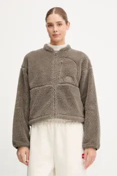 The North Face hanorac fleece TNF Extreme Pile culoarea maro, uni, NF0A88ZBBOW1 imagine