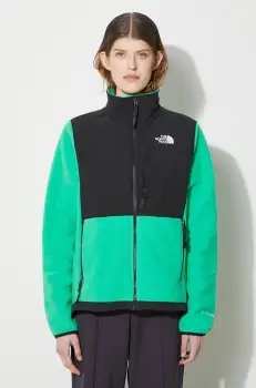 The North Face hanorac fleece W Denali Jacket culoarea verde, neted, NF0A7UR6PO81 imagine