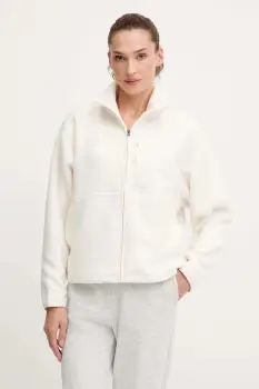 The North Face hanorac fleece Yumiori Off culoarea bej, uni, NF0A8EUZQLI1 imagine