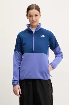 The North Face hanorac Glacier Heavyweight culoarea violet, modelator, NF0A89JBAI41 imagine