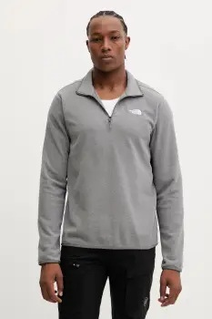 The North Face hanorac in aer liber culoarea gri, uni, NF0A8D0QCQI1 imagine