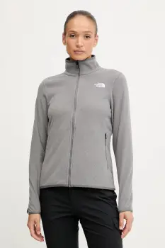 The North Face hanorac in aer liber culoarea gri, uni, NF0A8D2FCQI1 imagine
