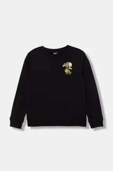 The North Face hanorac pentru copii, cu bumbac G FLORA RELAXED CREW imagine