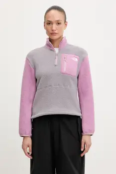 The North Face hanorac pentru femei, din polar Yumiori imagine