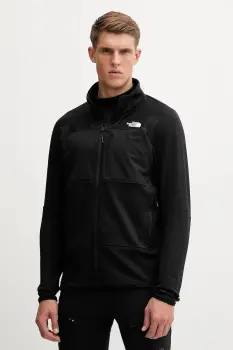 The North Face hanorac Stormgap Powergrid culoarea negru, uni, NF0A87J84H01 imagine