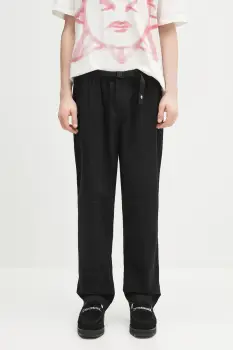 The North Face pantaloni Beta Utility Belted culoarea negru, drept, NF0A8B62JK31 imagine