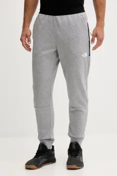 The North Face pantaloni de antrenament culoarea gri, melanj, NF0A893SEB91 imagine