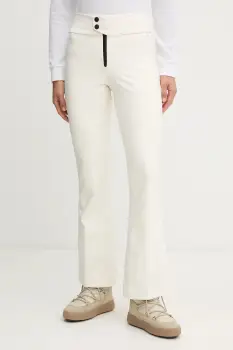 The North Face pantaloni de schi Snoga culoarea bej, NF0A87X33IE1 imagine