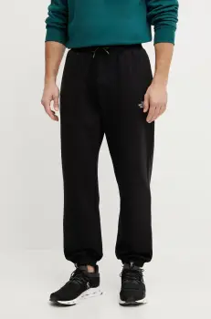 The North Face pantaloni de trening Essential Relaxed barbati, culoarea negru, neted, NF0A8C1FJK31 imagine
