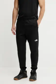 The North Face pantaloni de trening Reaxion culoarea negru, uni, NF0A8CNQJK31 imagine