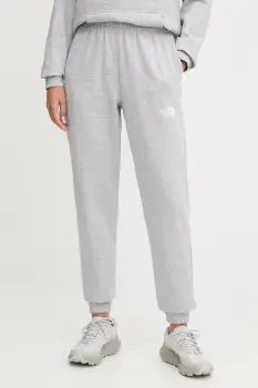 The North Face pantaloni de trening Simple Dome culoarea gri, melanj, NF0A8C1YDYX1 imagine