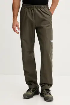 The North Face pantaloni Limestone culoarea verde, drept, NF0A8BT921L1 imagine