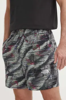 The North Face pantaloni scurti barbati, culoarea verde, NF0A8768SIR1 imagine