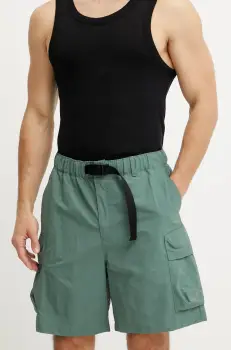 The North Face pantaloni scurti Cargo Pocket barbati, culoarea verde, NF0A8BJGHCH1 imagine