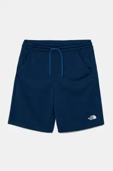 The North Face pantaloni scurti copii NEVER STOP SHORT culoarea albastru marin, talie reglabila, NF0A86U4D1R1 imagine
