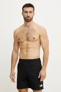 The North Face pantaloni scurti de baie culoarea negru, NF0A5IG54H01 imagine