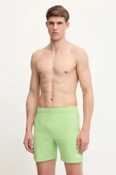 The North Face pantaloni scurti de baie culoarea verde, NF0A5IG56II1 imagine