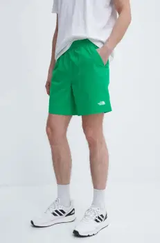 The North Face pantaloni scurti outdoor Class V Pathfinder culoarea verde, NF0A86QMPO81 imagine