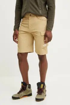 The North Face pantaloni scurti outdoor Exploration culoarea verde, NF0A8BGGLK51 imagine