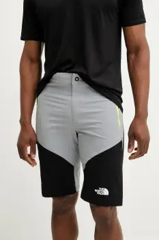 The North Face pantaloni scurti outdoor Felik Slim culoarea gri, NF0A825XBO71 imagine