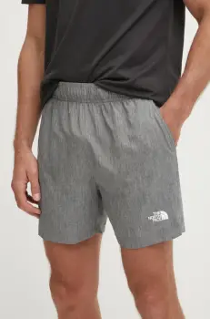 The North Face pantaloni scurti sport 24/7 barbati, culoarea gri, NF0A882DDYY1 imagine