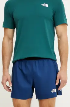 The North Face pantaloni scurti sport Breeze barbati, culoarea albastru marin, NF0A892ND1R1 imagine