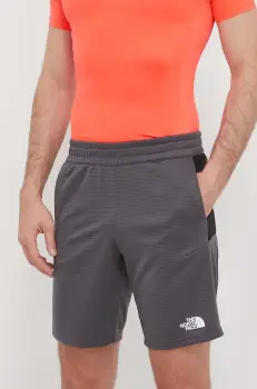 The North Face pantaloni scurti sport Mountain Athletics barbati, culoarea gri, NF0A87J4WUO1 imagine