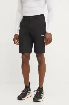 The North Face pantaloni scurti sport Tanken barbati, culoarea negru, NF0A2S85JK31 imagine
