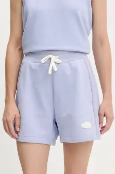 The North Face pantaloni scurti Terry Relaxed uni, high waist, NF0A8C270VI1 imagine