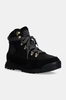 The North Face pantofi Back to Berkeley IV Leather femei, culoarea negru, izolare usoara, NF0A8A9EKX71 imagine