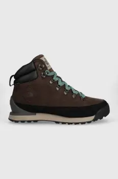 The North Face pantofi Back-To-Berkeley IV Leather WP barbati, culoarea maro, izolare usoara imagine