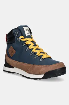 The North Face pantofi Back-To-Berkeley IV Textile WP barbati, culoarea albastru marin, izolare usoara, NF0A8177OIE1 imagine