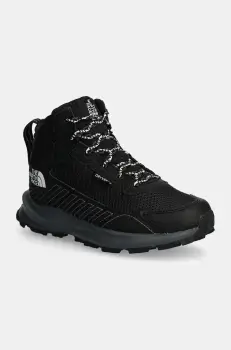 The North Face pantofi copii FASTPACK HIKER MID WP culoarea negru, NF0A7W5VKX71 imagine