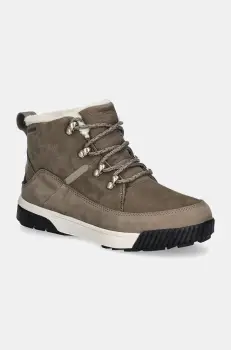 The North Face pantofi Sierra Mid femei, culoarea gri, izolat, NF0A4T3X8IU1 imagine