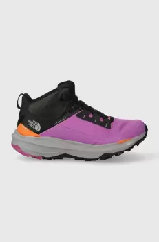 The North Face pantofi Vectiv Exploris 2 Mid Futurelight femei, culoarea violet, izolare usoara imagine