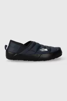 The North Face papuci de casa culoarea albastru marin imagine