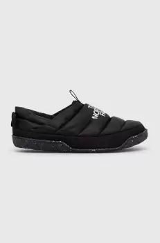 The North Face papuci de casa Men S Nuptse Mule culoarea negru imagine