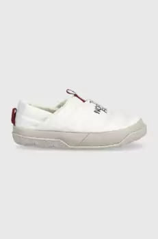 The North Face papuci de casa Nuptse Mule culoarea alb imagine