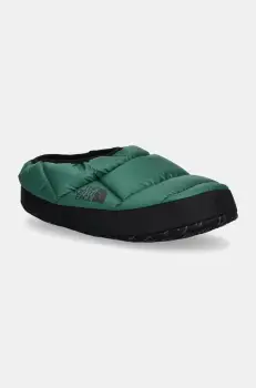 The North Face papuci de casa Tent Mule IV culoarea verde, NF0A8A9DS9W1 imagine