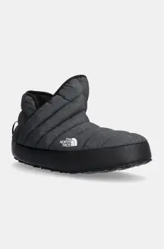 The North Face papuci de casa Thermoball Traction Bootie culoarea gri, NF0A3MKH4111 imagine