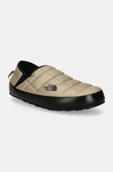The North Face papuci de casa Thermoball Traction Mule V culoarea bej, NF0A3UZNVJU1 imagine
