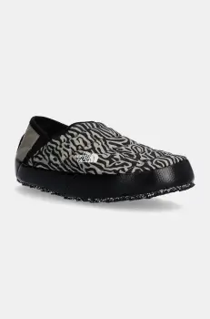 The North Face papuci de casa Thermoball Traction Mule V culoarea bej, NF0A3V1H8IW1 imagine
