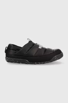 The North Face papuci de casa Women S Nuptse Mule culoarea negru imagine