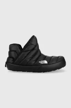 The North Face papuci de casa Women S Thermoball Traction Bootie culoarea negru imagine