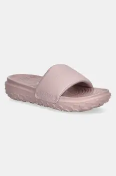 The North Face papuci Never Stop Cush Slide femei, culoarea roz, NF0A8A9974W1 imagine